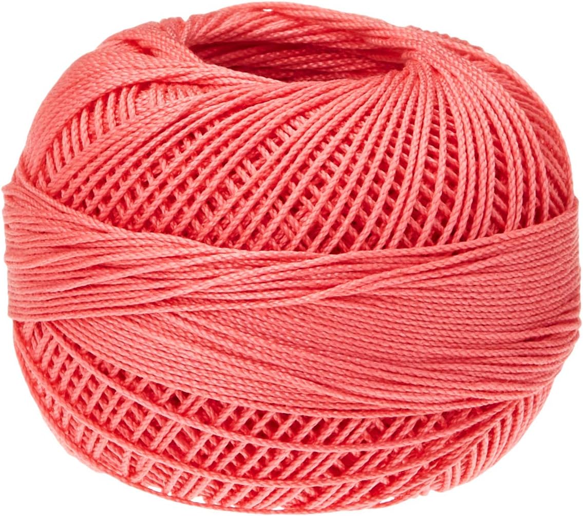 Handy Hands HH10628 Lizbeth Premium Cotton Thread, Medium, Salmon