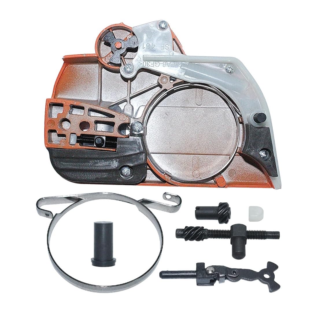 Banda de Cubierta de Embrague de Freno de Cadena for ajustador de articulación de Rodilla 445, Kit de buje guía Tensor, Pieza de Repuesto de Repuesto for Motosierra