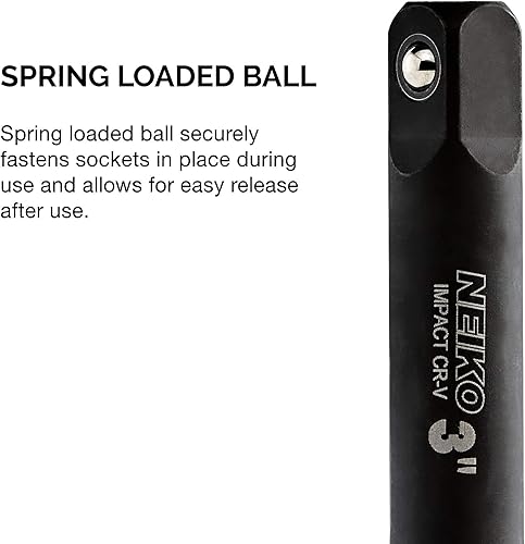 Miniatura 7 de Neiko - Juego de 2 barras flexibles de extensión 00239A  encastres de 14 y 38