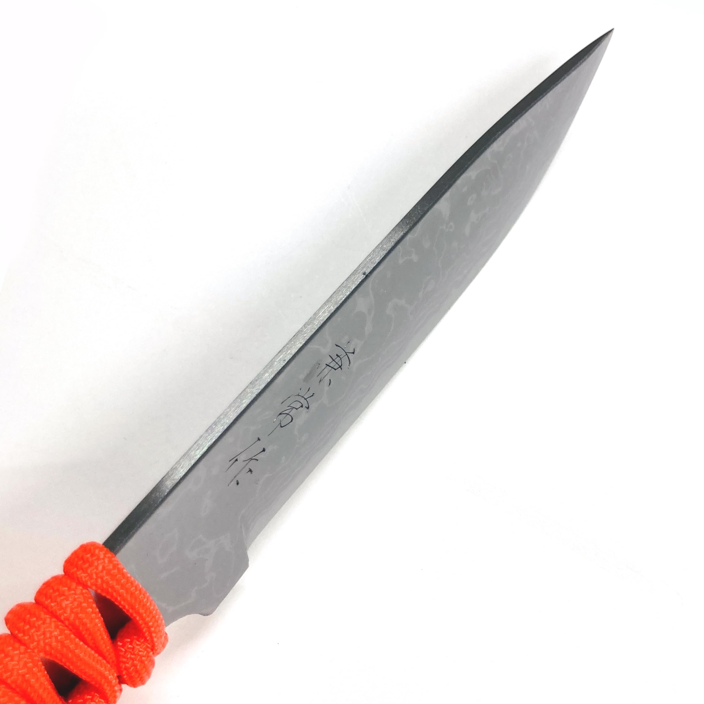 Amazon.co.jp: 兼常 ダマスカスナイフ 【朱烏】KB-260 青紙2号 15積層