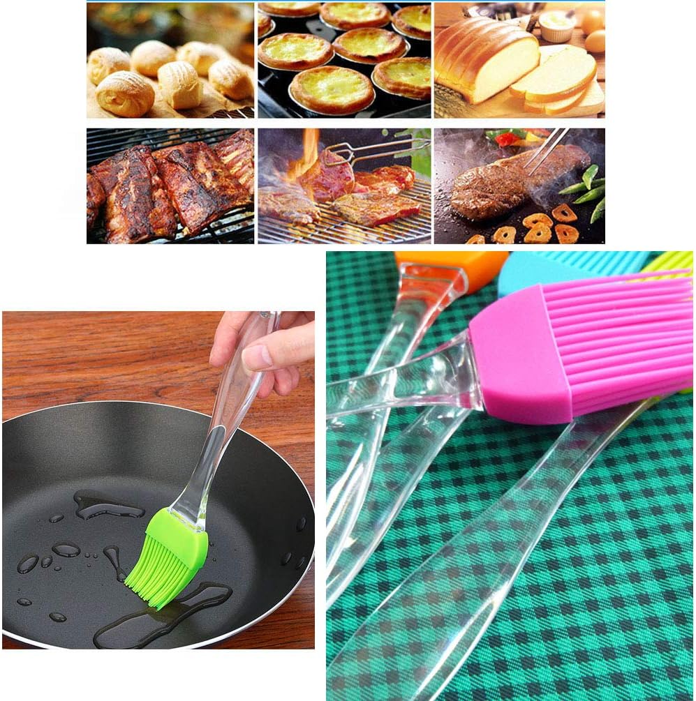 4 Pcs Silicone Basting Brush and Pastry Brushes
