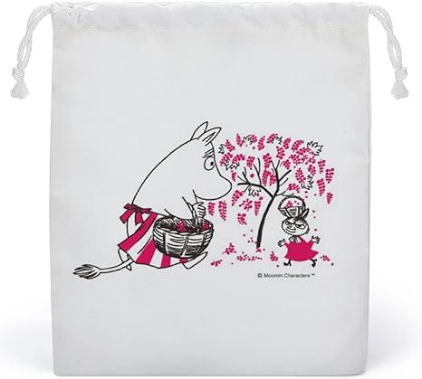 Amazon ムーミン ミイ 巾着袋 給食袋 収納袋 コップ袋 小物入れ トラベルポーチ Hlltgac お弁当 保育園 こども 男の子 女の子 おもしろい おしゃれ かわいい キャラクター グッズ 25cm ランチバッグ ランチ巾着 ランチベルト オンライン通販