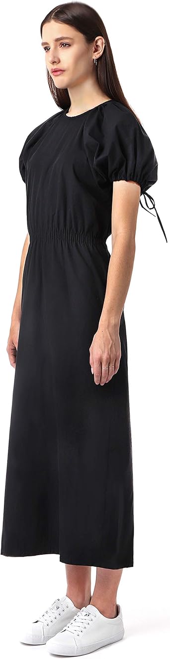 hope split puff dress