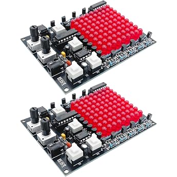 Set of 2 Soldering Kit Soldering Set Kit LED Soldering Exercise Set DIY Soldering Kit Soldering Learning Set Soldering Kit Soldering Kit for Beginners Students Soldering Enthusiasts Learning Training DIY Soldering Project