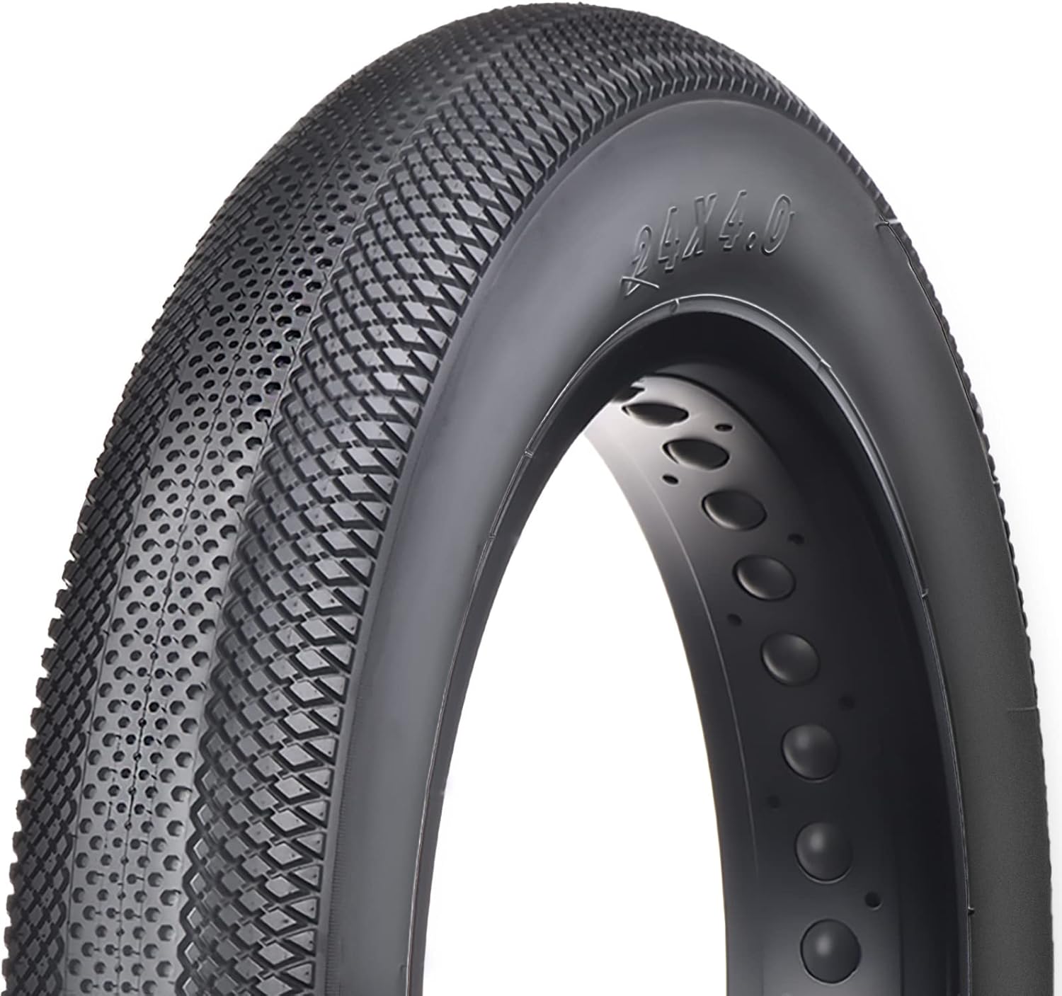 MOHEGIA EBike Fat Tire,24x4.0inch Electric Tricycle Fat Tire,Folding