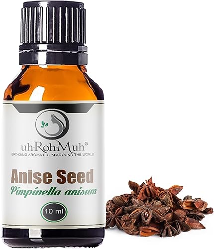 Aceite de semilla de anís 100% orgánico Aceite de anís para difusores y aromaterapia, aceite esencial orgánico Aceite de fragancia 100% puro y