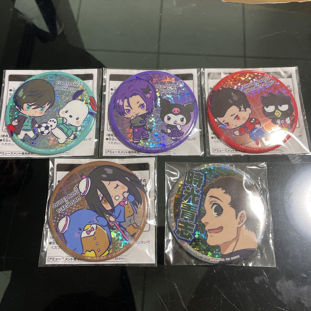 Amazon | ブルーロック ホログラム缶バッジ まとめ売り 4点 おまけ時光