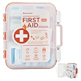 Jointown First Aid Kit, 454 Pieces All-Purpose, Home & Office Professional Medical Supplies, Ideal for Emergency, School, Business, Survival, Camping, Hunting and Sports