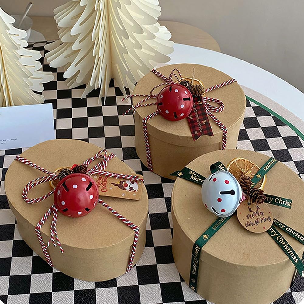 3 cuerdas de Navidad de 50 m, cuerda de algodón de 2 mm, rojo, verde y blanco, para decoración de manualidades, envoltura de regalos, decoración de Navidad (total 150 m).