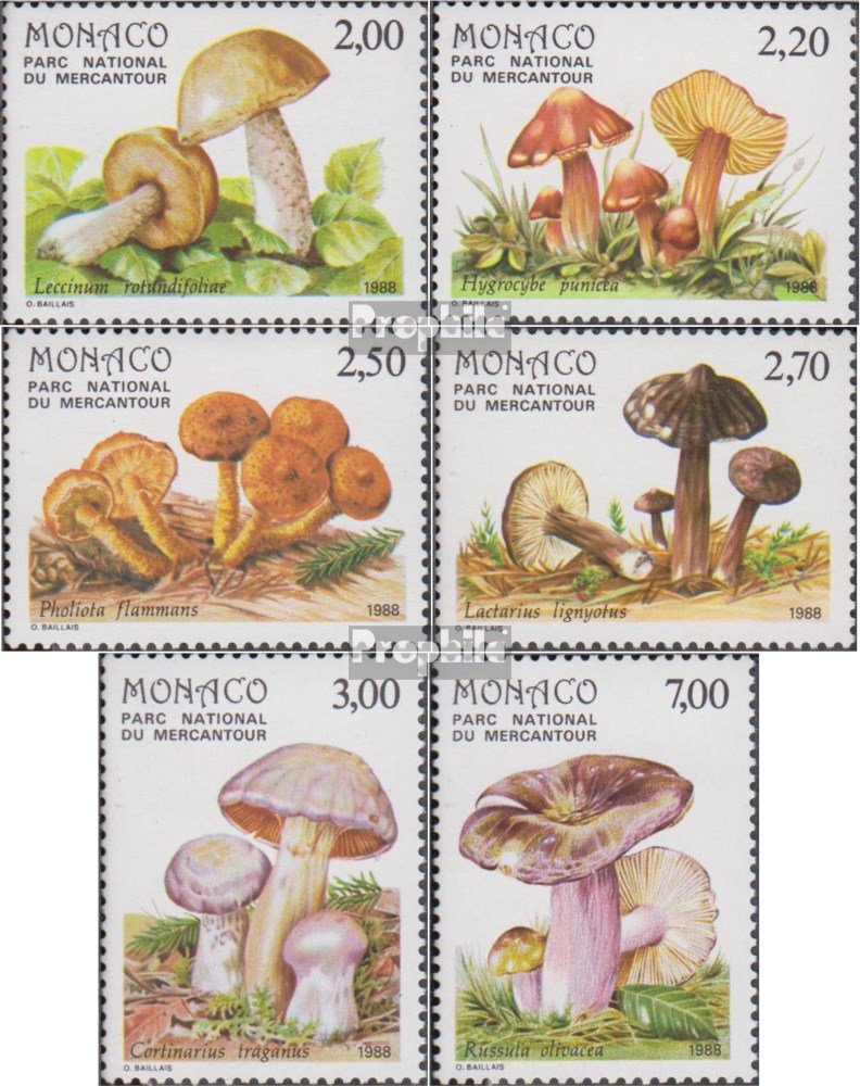 Prophila Collection Monaco 1087-1088 (kompl.Ausg.) postfrisch ** MNH 1973 Drogen (Briefmarken für Sammler) Gesundheit