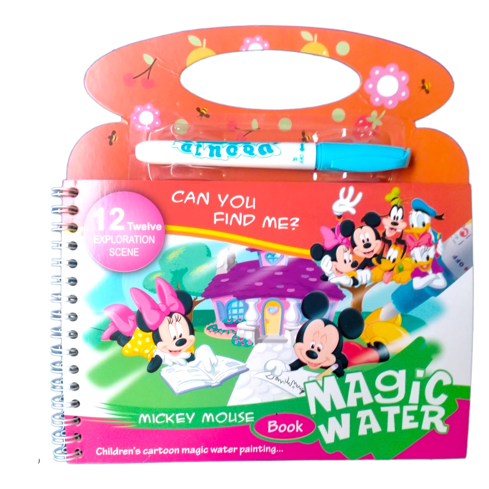 Caught Trendy Paper Cute Character Magic Water Coloring Books For Toddler Kids Reusable Water Activity Books Learning And Educational Toy For Kid,Doodle Game For Girl&Boy For 3-5 Year Old(Multicolor) (B0BH18PRLR) Amazon Price History, Amazon Price Tracker