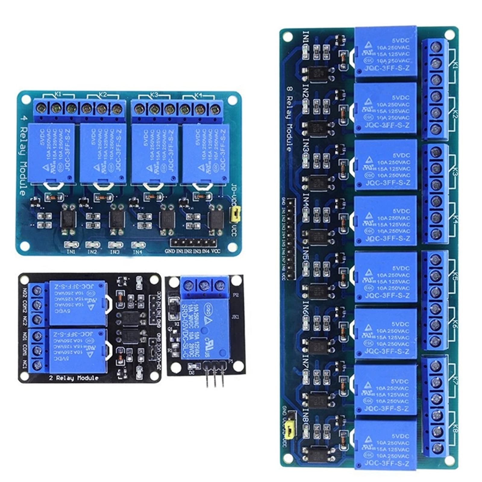 Relé 5 V/12 V 1 2 4 6 módulo de relé 8 canales frambuesa con fotoacoplador usado Uds(8 Channel 12V)