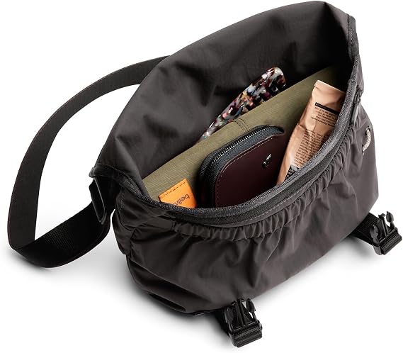 Bellroy Cinch Mini Messenger 6L, Compact Shoulder Bag - Charcoal-BKR