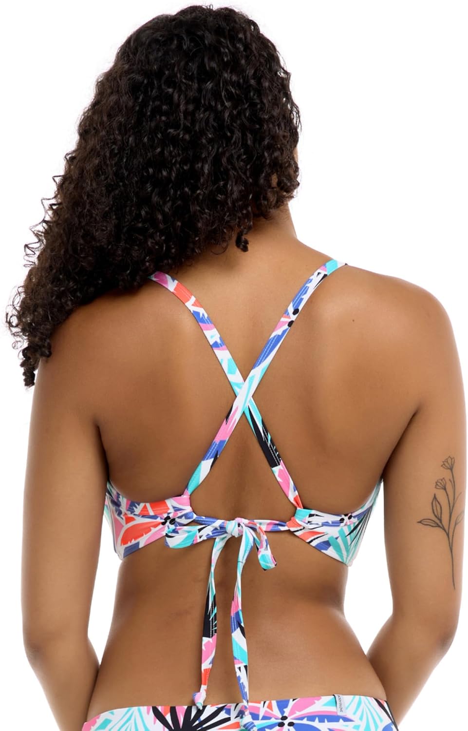 Body Glove Womens Teagan Underwire D, Dd, E, F Cup Bikini Top Swimsuit with Adjustable 2-Way Back Detail - Image 2