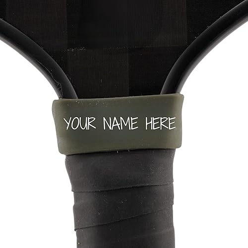 Miniatura 9 de Banda de paleta de pickleball personalizada: personaliza tu remo, agarre de tenis, accesorios deportivos