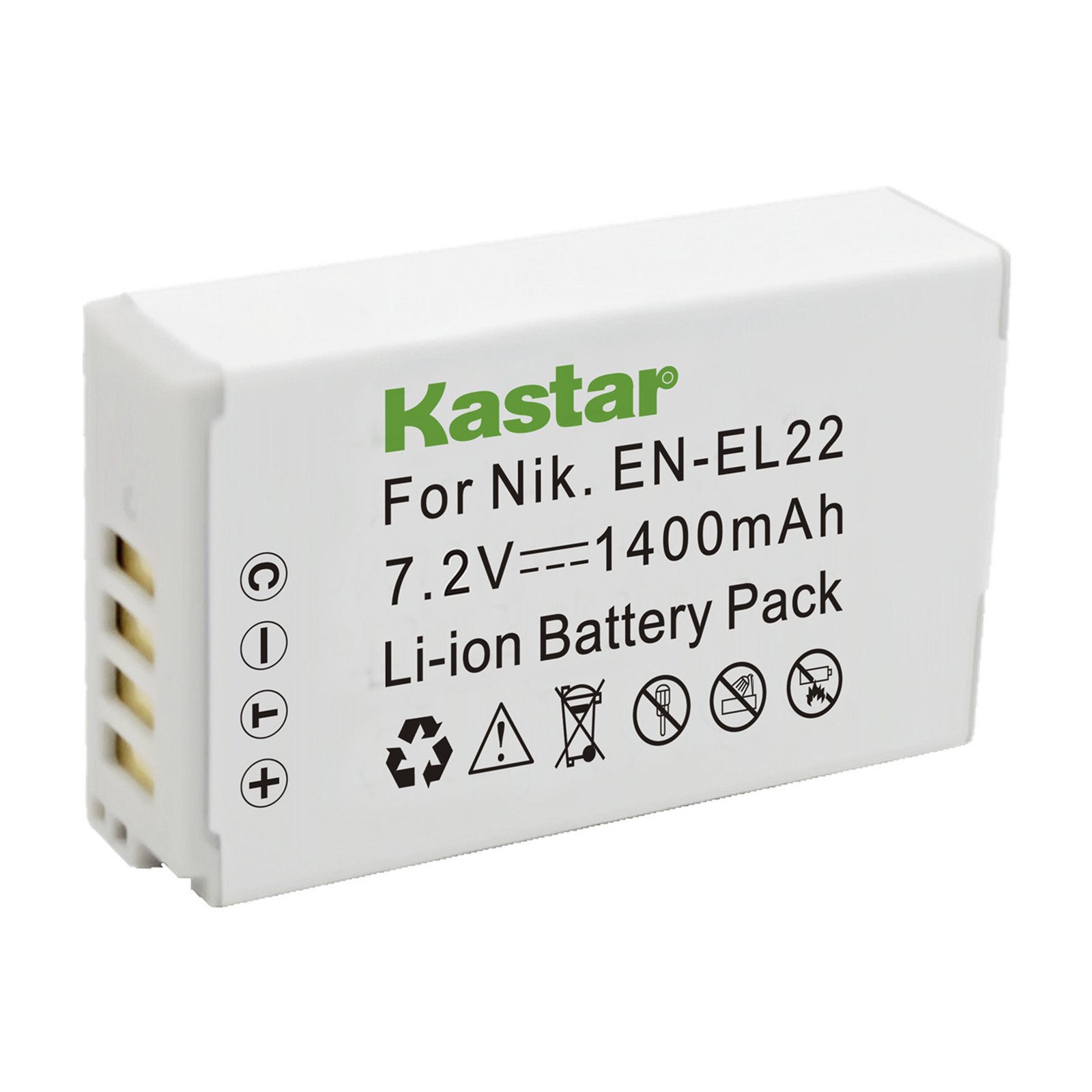 Kastar Camera Battery for Nikon EN-EL22 ENEL22 EL22 and Nikon 1 J4, Nikon 1J4, Nikon 1 S2, Nikon 1S2 Digital Cmaeras