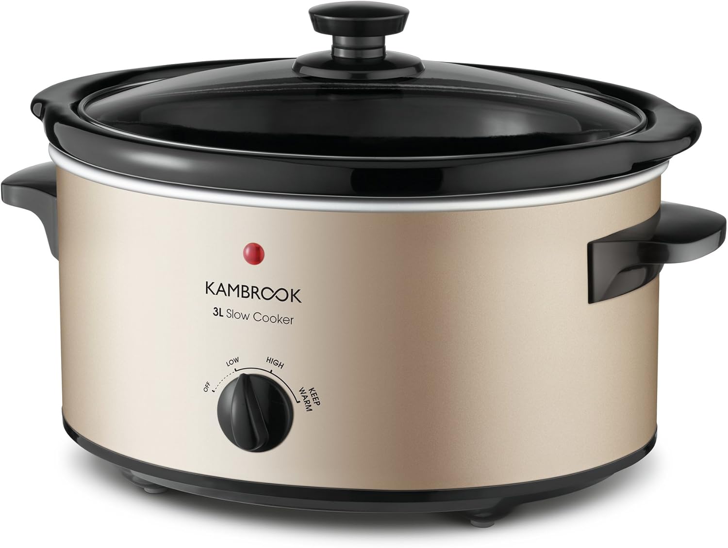 Kambrook Slow Cooker, 3 Liter, Champagne KSC300CMP Home