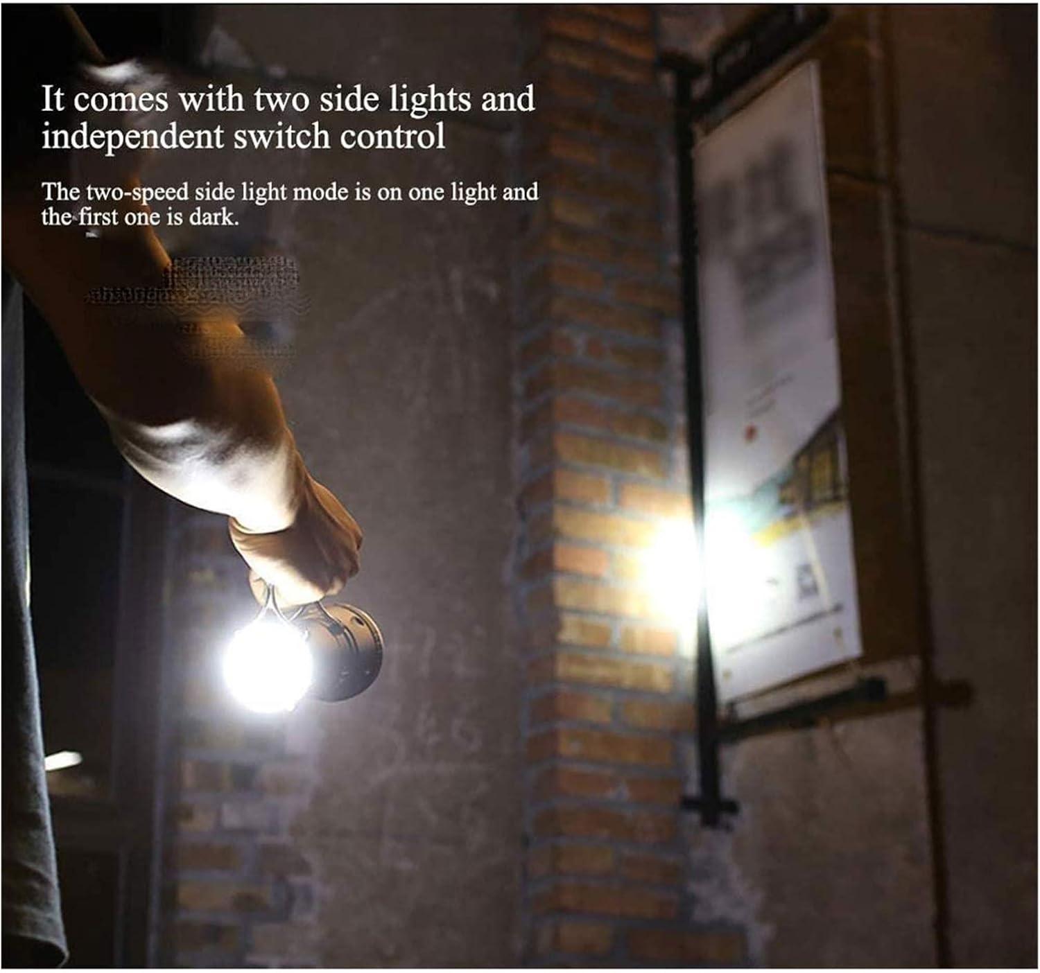 LED Camping Light Tent Lamp Portable Battery Powered Emergency Light for Power Outage Mini Camper Light for Hiking Backpacking Fishing