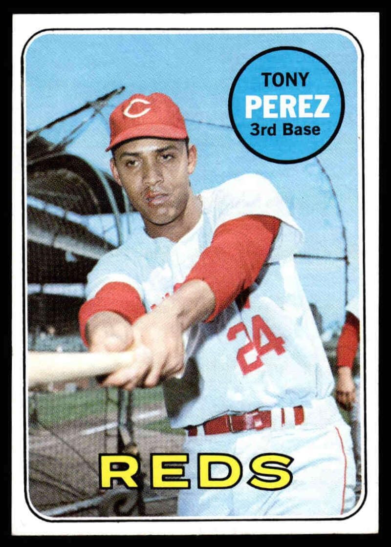 Baseball MLB 1969 Topps #295 Tony Perez Reds