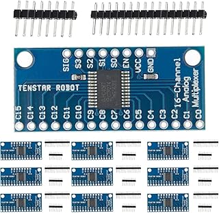 10PCS CD74HC4067高速CMOS精密アナログマルチプレクサ16チャンネルアナログデジタルマルチプレクサMUXブレークアウトボードモジュール