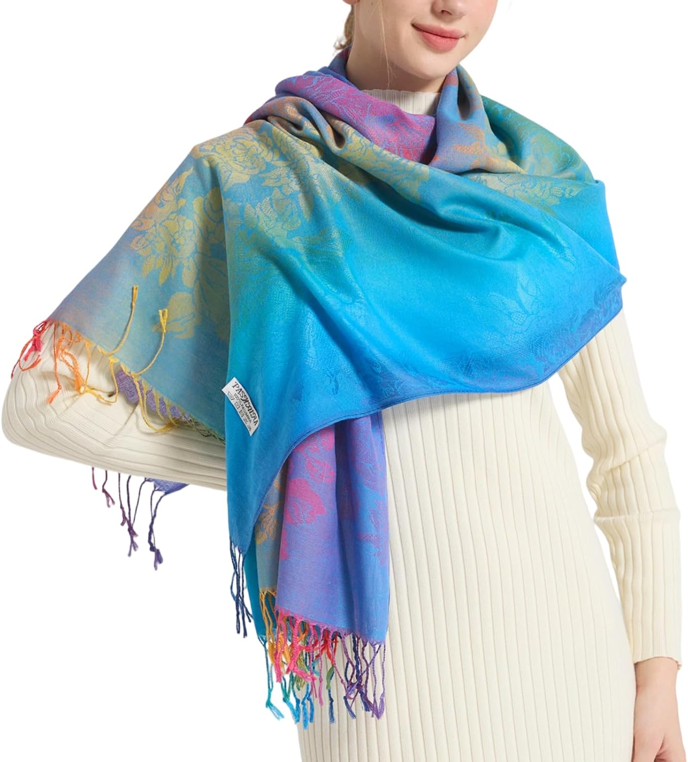 Pashmina Rave Scarf Shawls and Wraps for Women Evening Dresses image 2