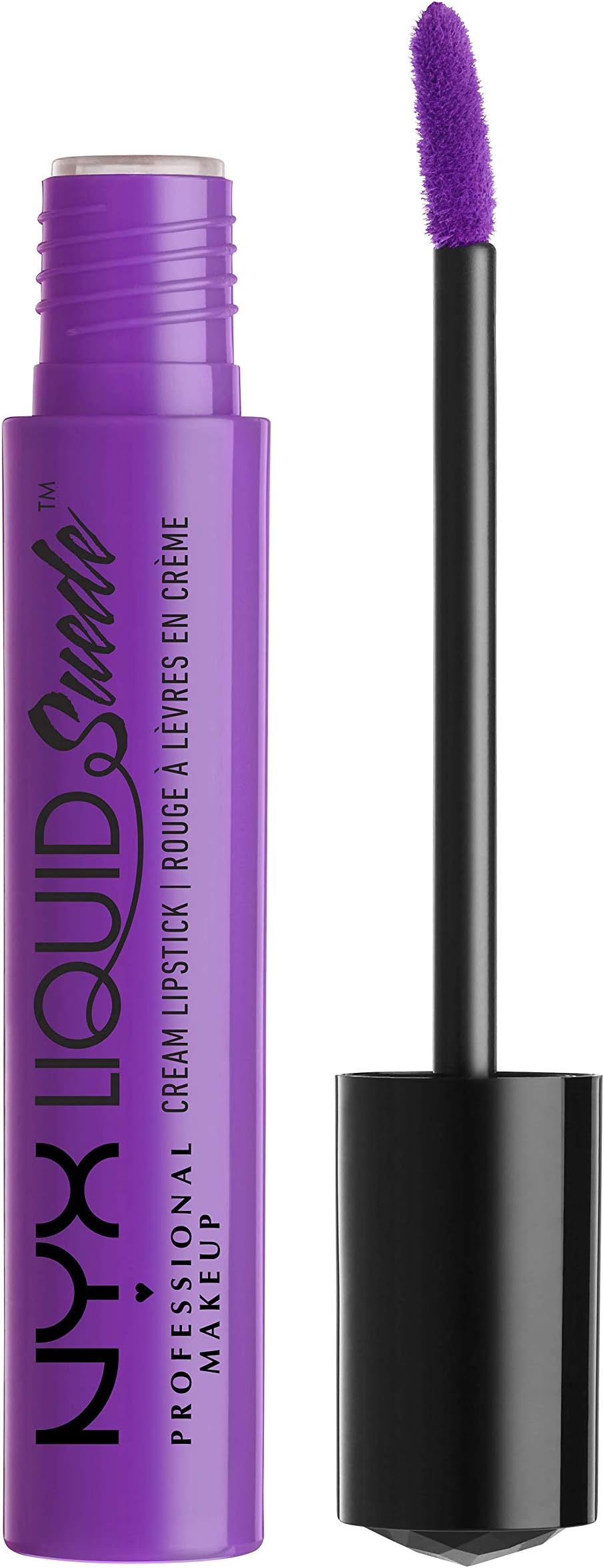 Liquid Suede Cream Lipstick - Run the World (Bright Violet With Pink Undertones)
