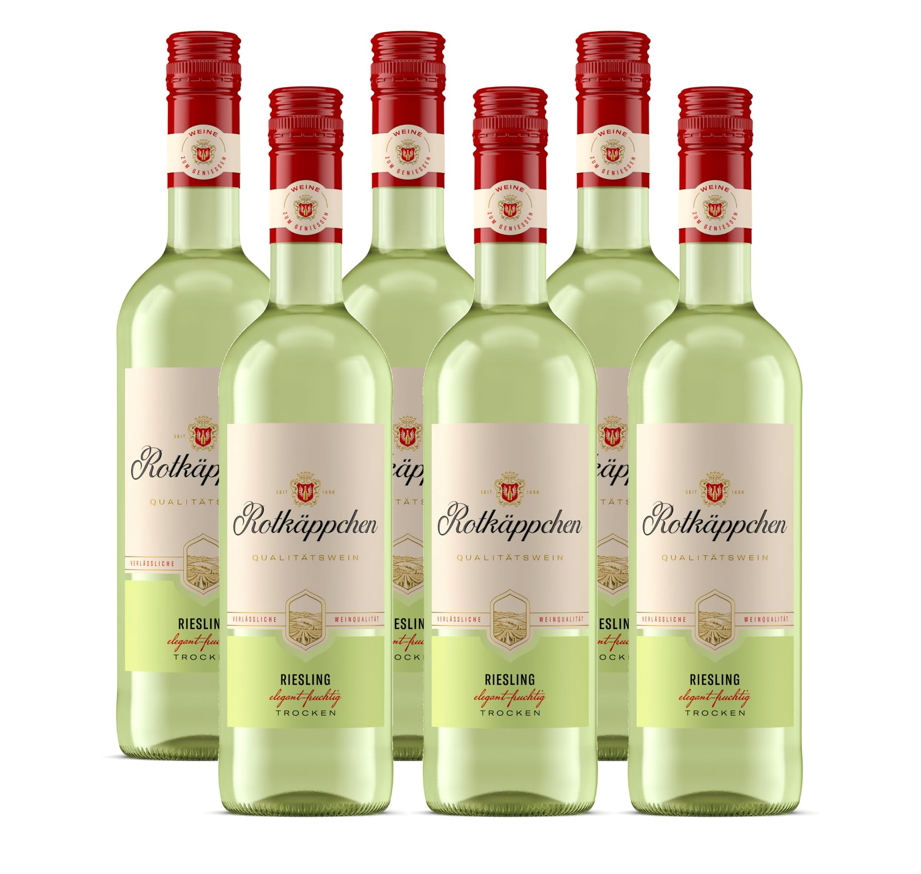 Rotkäppchen Qualitätswein Riesling trocken (6 x 0.75 l)