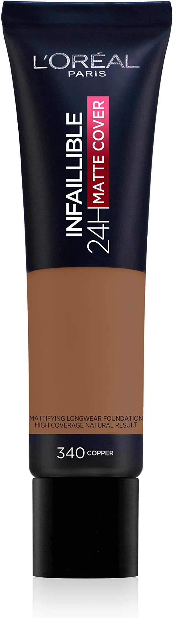 L´Oréal Paris Infallible Matte Cover, 340 Copper