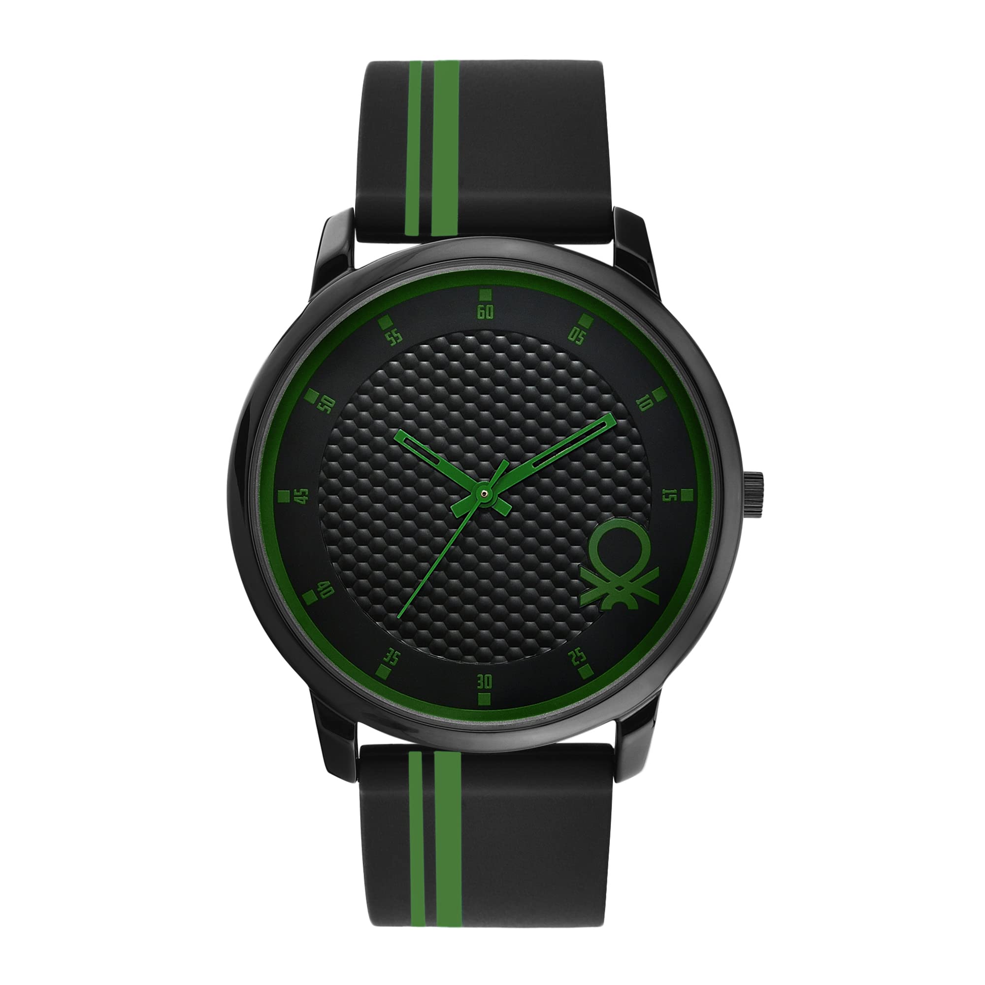 United Colors of Benetton Mens 44 mm Black Dial Silicone Analogue Watch - UWUCG0403 (B0BQJ9L41T) Amazon Price History, Amazon Price Tracker