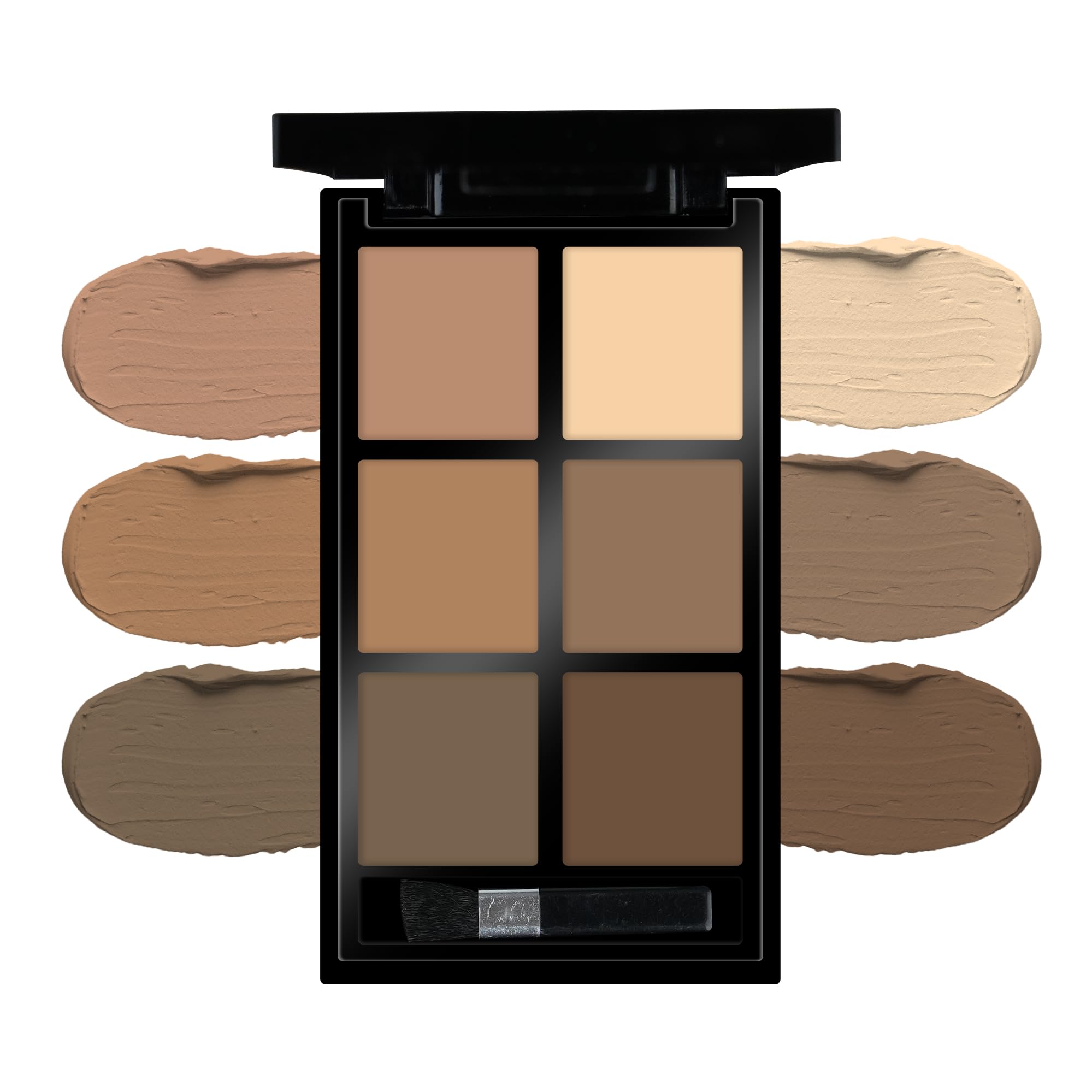 Contour & Bronzer Palette | Matte Finish & Long Lasting Formula | Easy to Blend, Creamy Texture, Lightweight Contour and Bronzer Palette for Face Makeup (Shade - 03, 17g)