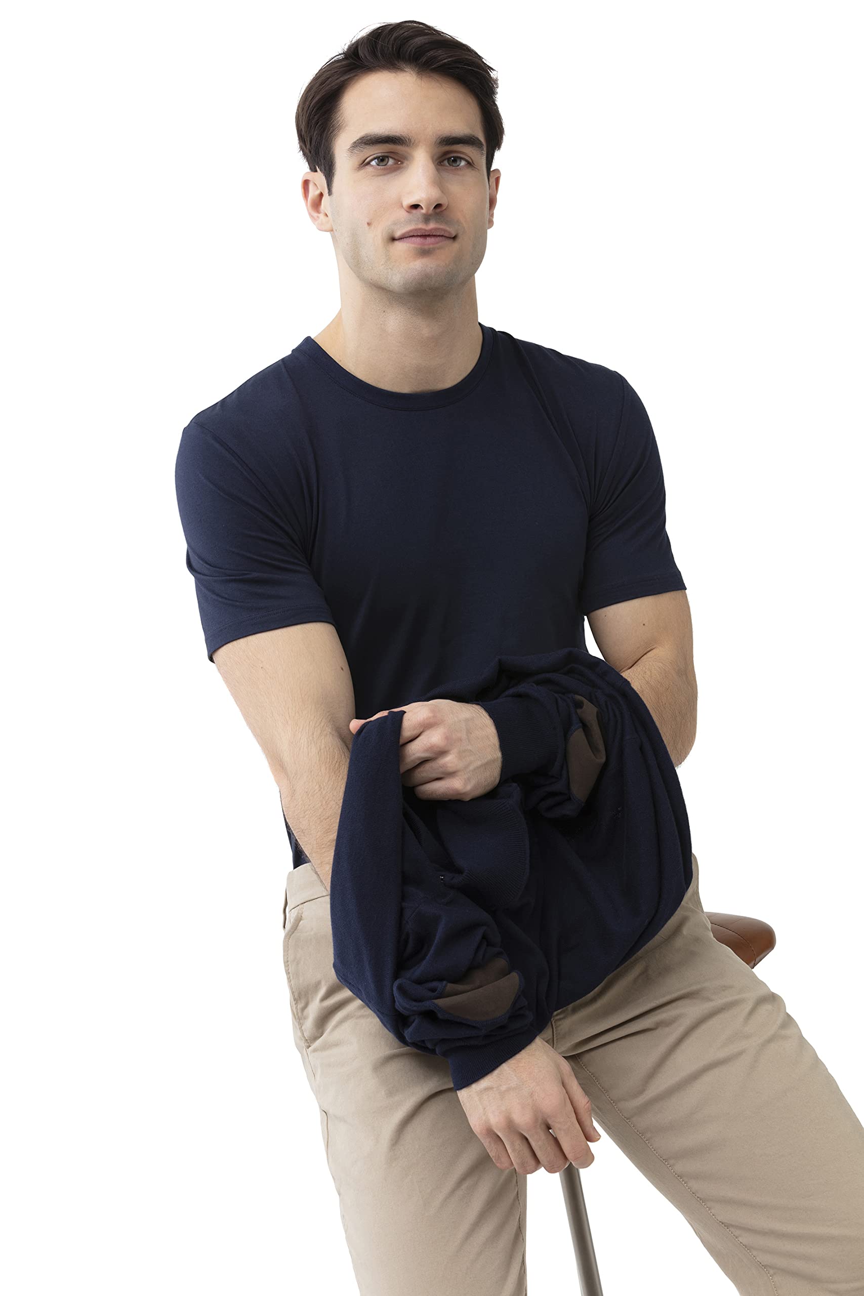Mey Hybrid-T-Shirt Herren (1/2 Arm) Yacht Blue, XXL