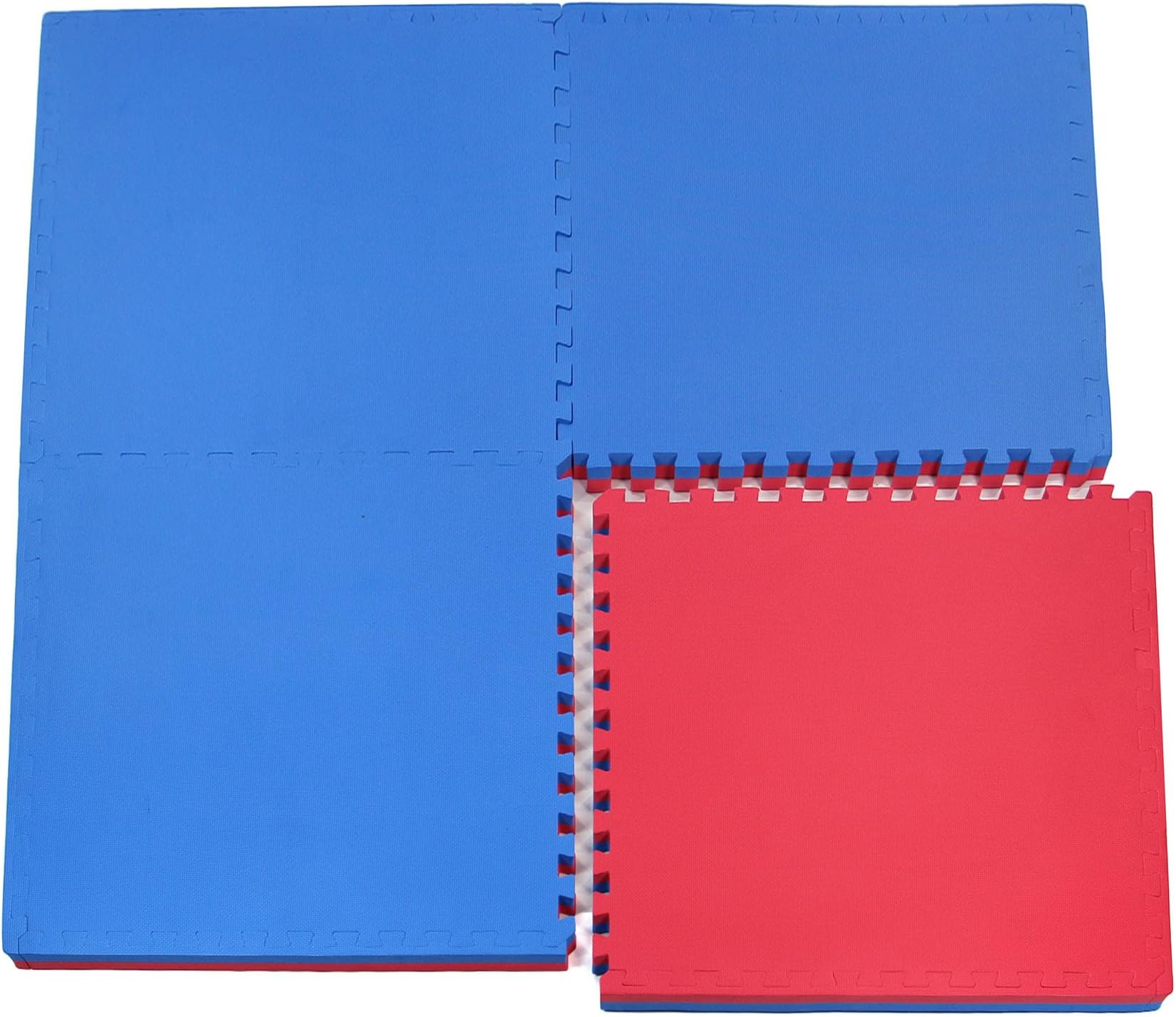 Easimat Martial Arts Judo Gym Floor Mat Blue/Red