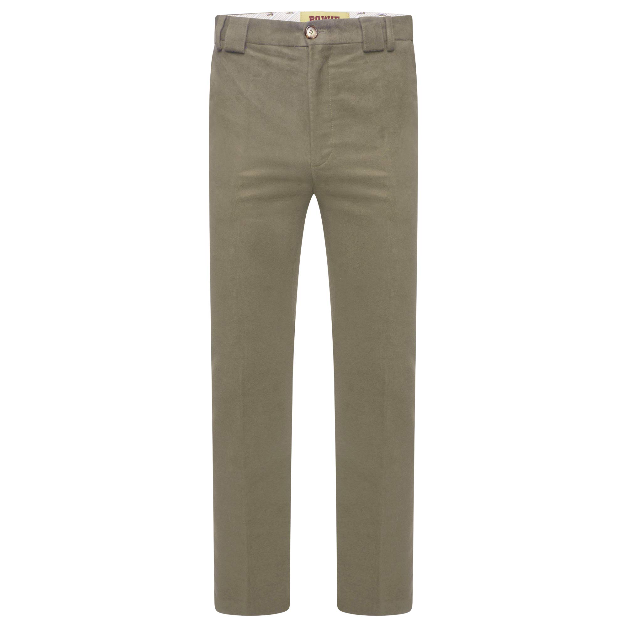 Men Moleskin 100% Cotton Semi Formal Trousers Classic Fit