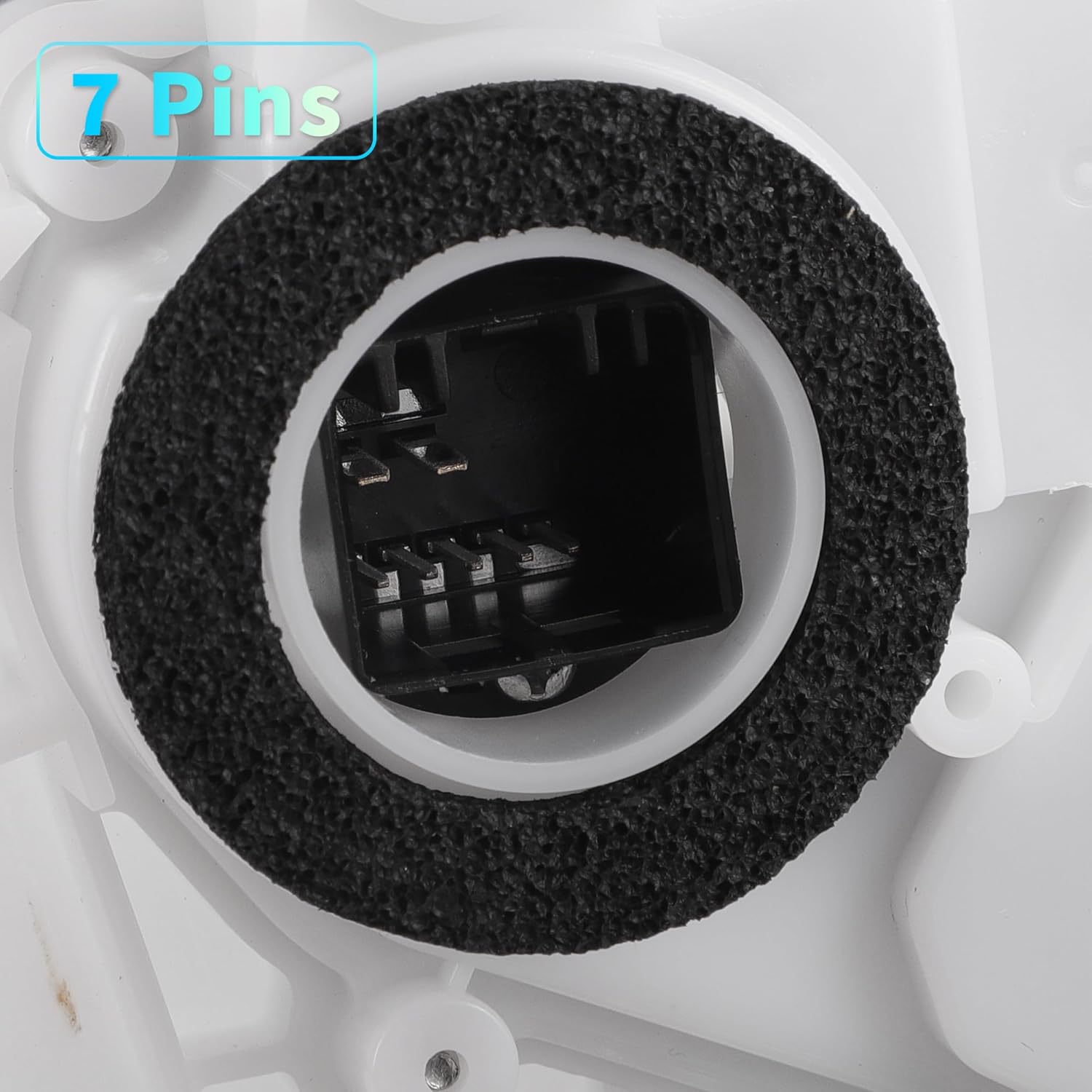 X AUTOHAUX Replacement Front Left Driver Side Power Door Lock Actuator Motor for Honda Fit 2009-2013 Door Latch Actuator Assembly Replace White