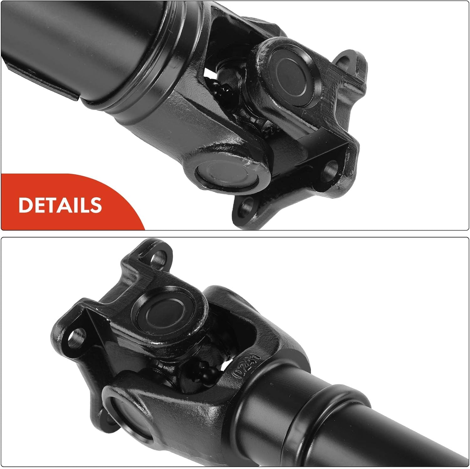 A-Premium Front Complete Drive Shaft Prop Shaft Driveshaft Assembly Compatible with Toyota Tacoma 1995-2004 2.7L, Manual Transmission, Replace# 3714035160