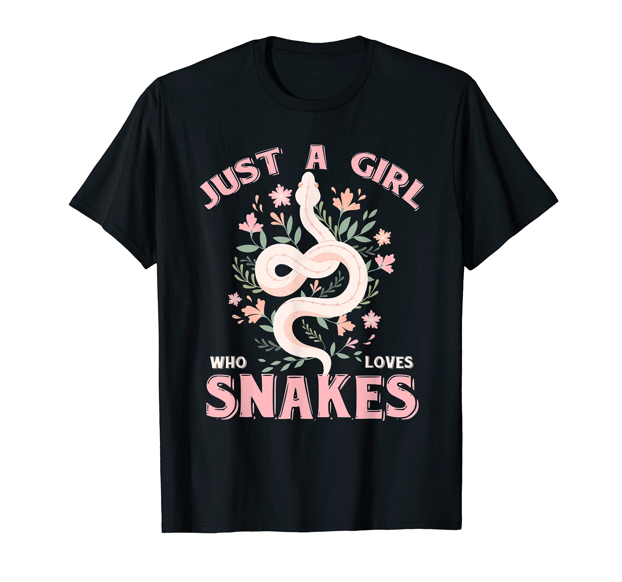 Sponsored Ad - Just A Girl Who Loves Snakes T-Shirt