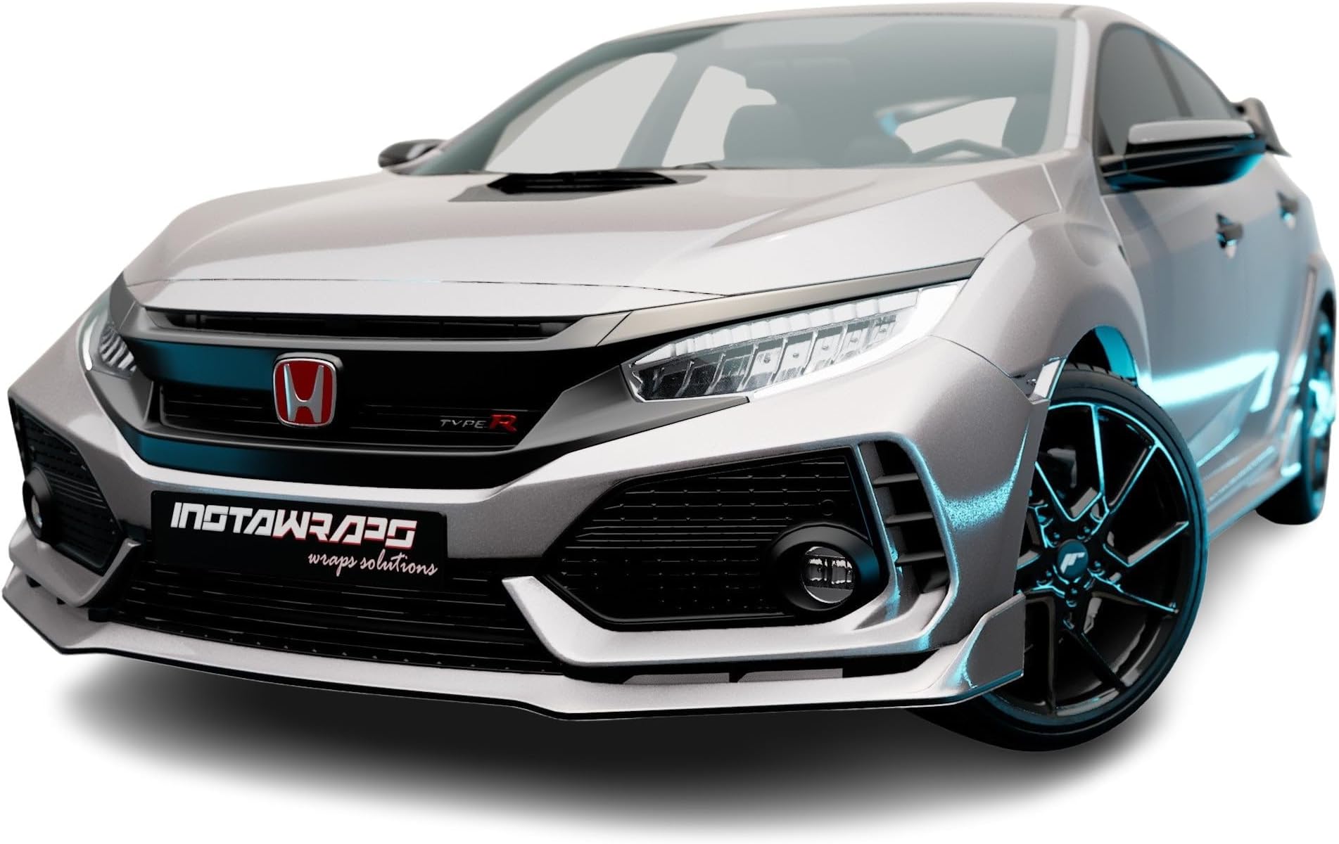 Avery SW900-816-M GLOSS QUICK SILVER METALLIC 3in x 5in (SAMPLE SIZE) Supreme Vinyl Car Wrap Film