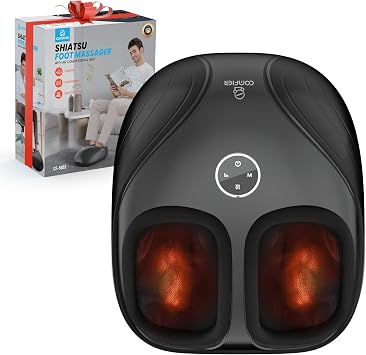 COMFIER Foot Massager Machine with Heat, Electric Foot Massager Gifts