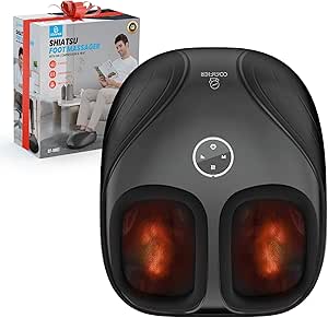 Amazon.com: COMFIER Foot Massager with Heat,FSA HSA Eligible,Shiatsu ...
