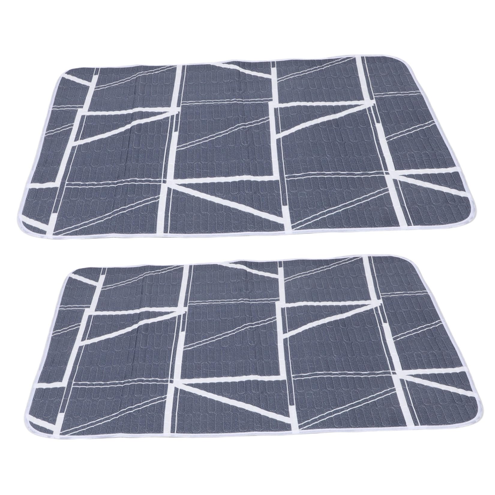 Tapis d'apprentissage propreté pour chiens et chats lot de 2 absorbants 80x120