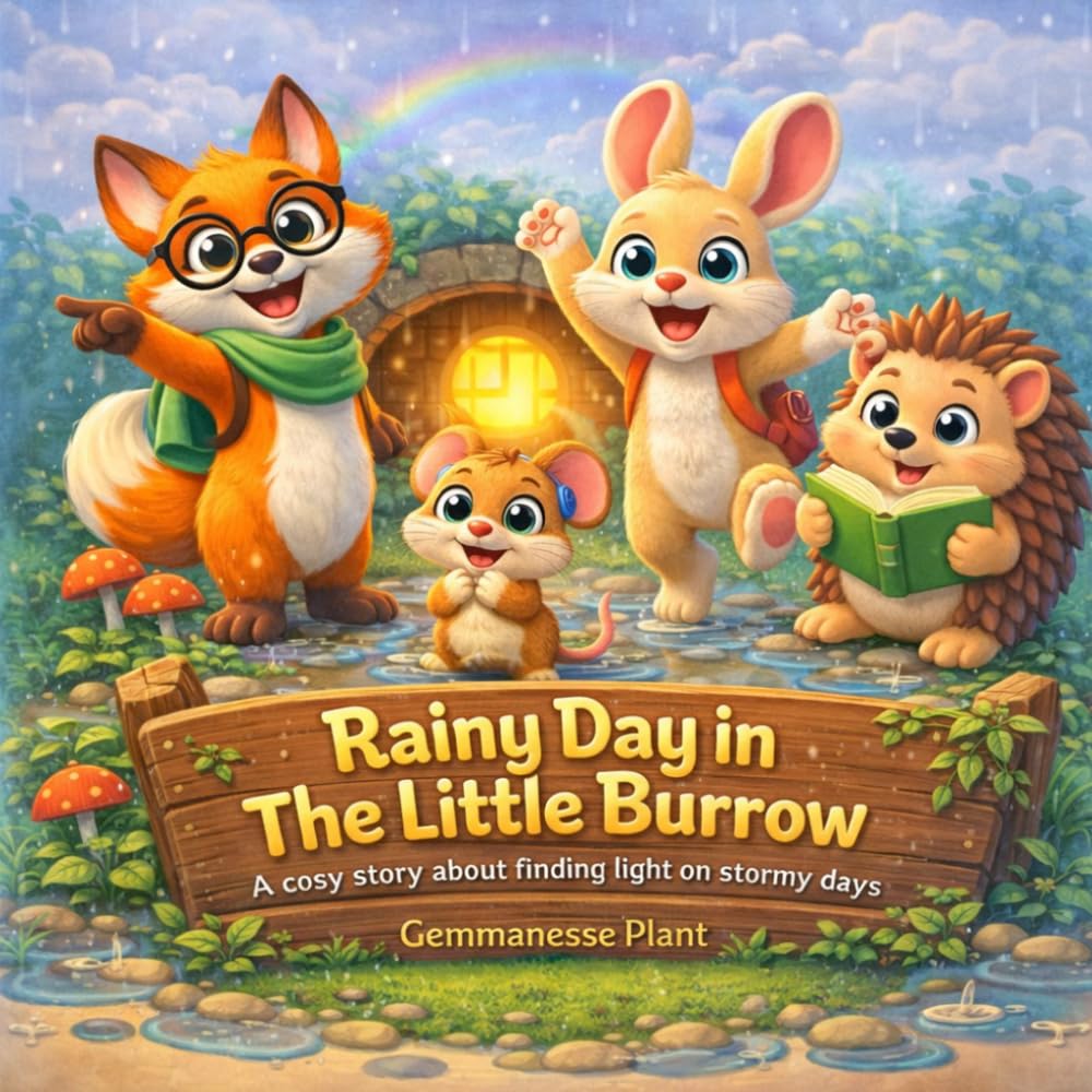Rainy day in The Little Burrow: A cosy story about finding light on stormy days (The Little Burrow stories)
