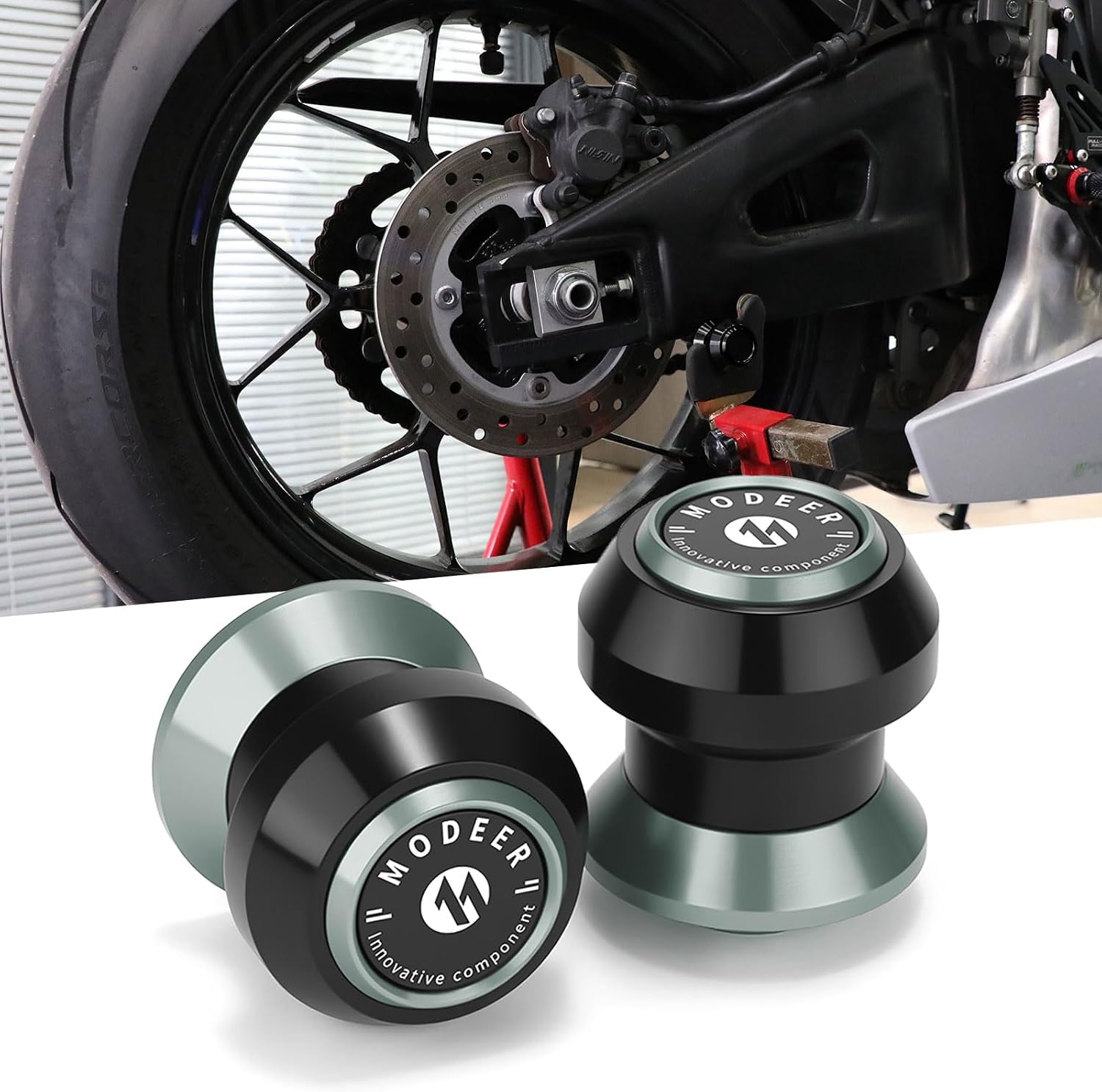 Motorcycle Swingarm Spools For RC390 Duke 390 690 790 890 1290 1390 Adventure 390 690 SMC Enduro Lift Stand Swingarm Spools Frame Sliders For 2026 DUKE 390 Accessories orange