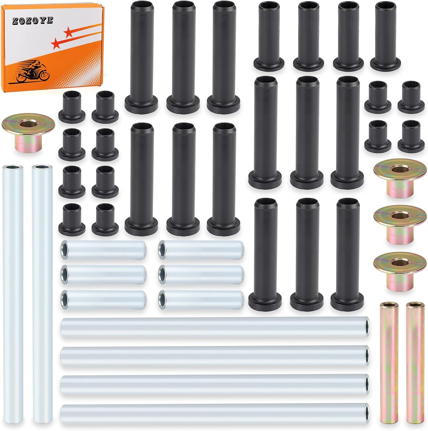 Heavy Duty Front & Rear A-Arm Bushing Kit For Polaris RZR 800 2008 S 4 2008-2014 5137104