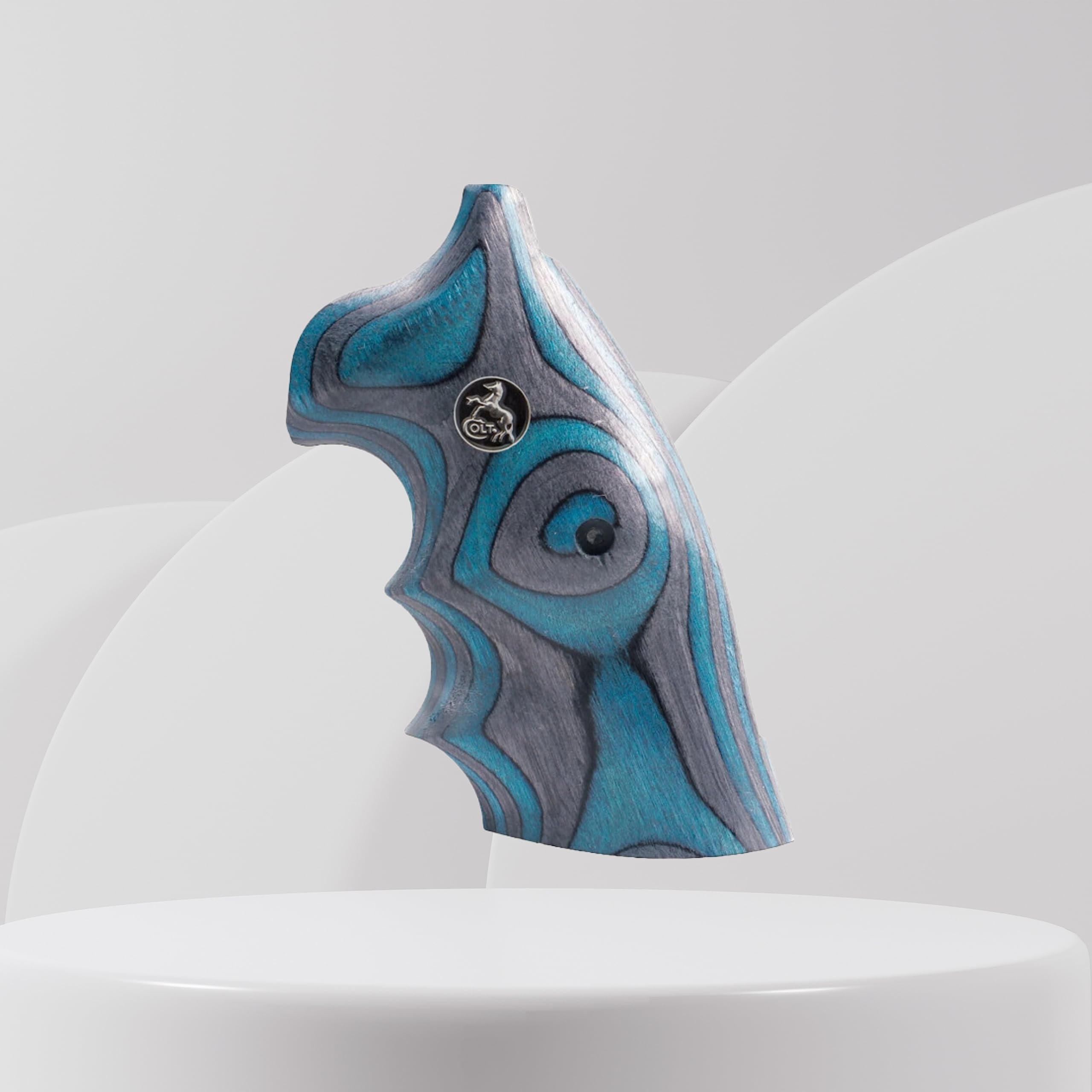 Taktik kavrama yerleri COLT Anaconda, tüm Python modelleri ve 2021 üzeri Anaconda modelleri için Performans Kauçuk Dokulu Kaymaz Ergonomik Özel Doğal ahşap