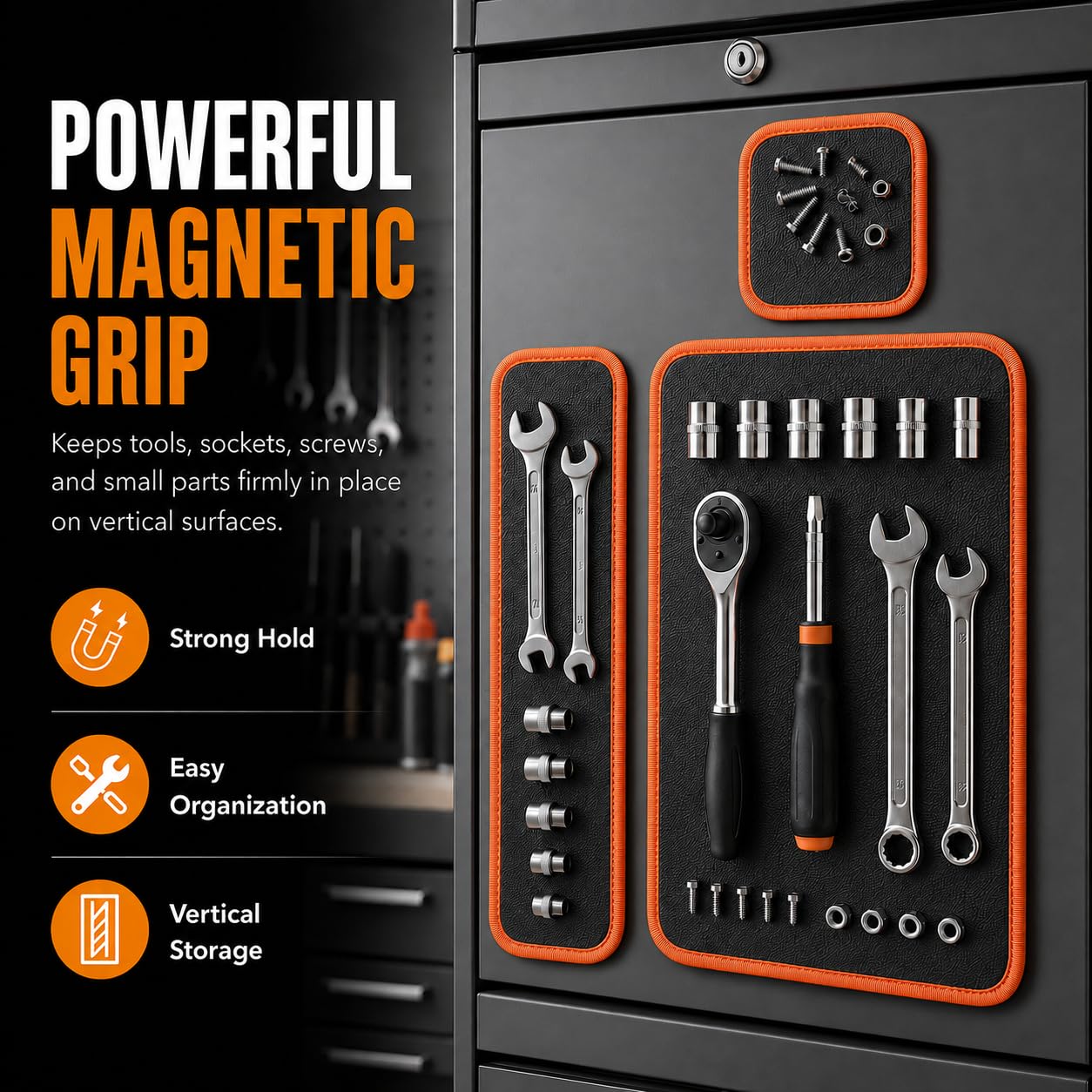 3-Pack Magnetic Tool Mat, 2 Telescoping Mirrors(2.0in & 1.20in) — Amazon image 6