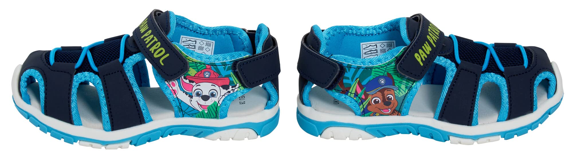 Paw Patrol Sandali Bambini, Sandali Sportivi con Punta Chiusa per Ragazzi Chase, Scarpe estive Aperte per Passeggiate.