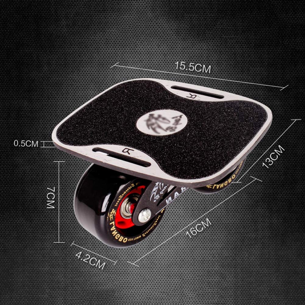 Amazon | ドリフトスケートプレートポータブル滑り止めボード分割