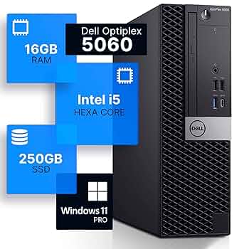 Dell OptiPlex 5060 デスクトップ i5 16GB 512GB Amazon.co.jp: DELL OptiPlex 5060 SFF / 8th Generation i5