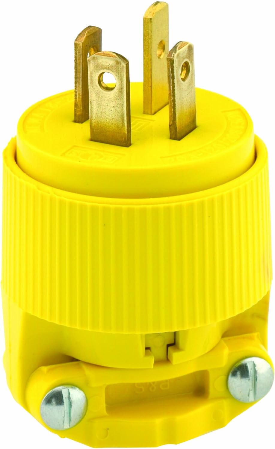 Leviton 7251-C 20-Amp, 120/208 Volt- 3PY, Straight Blade, Plug ...