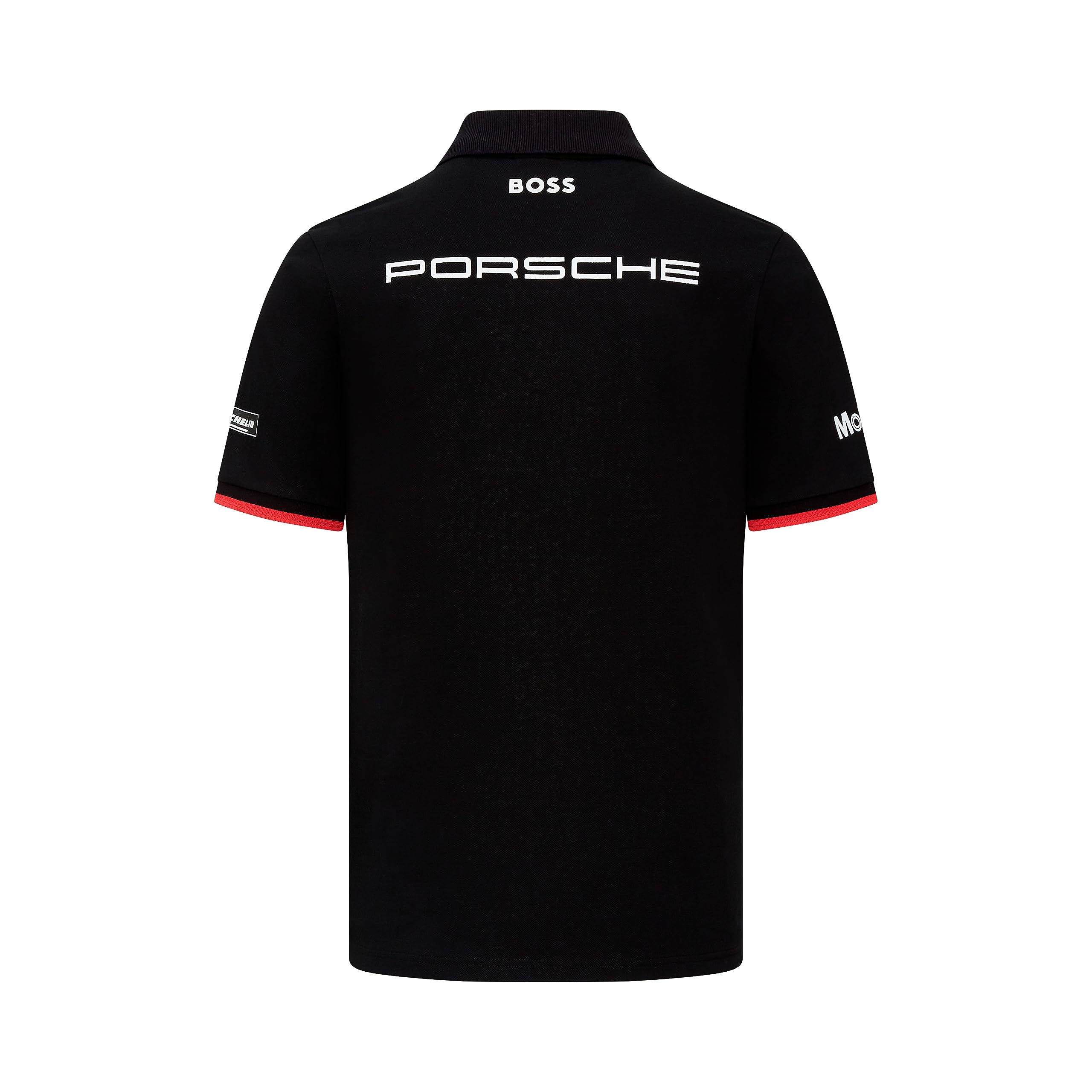 Porsche Polo Noir Homme Sportif Polo Officiel Porsche Motorsport